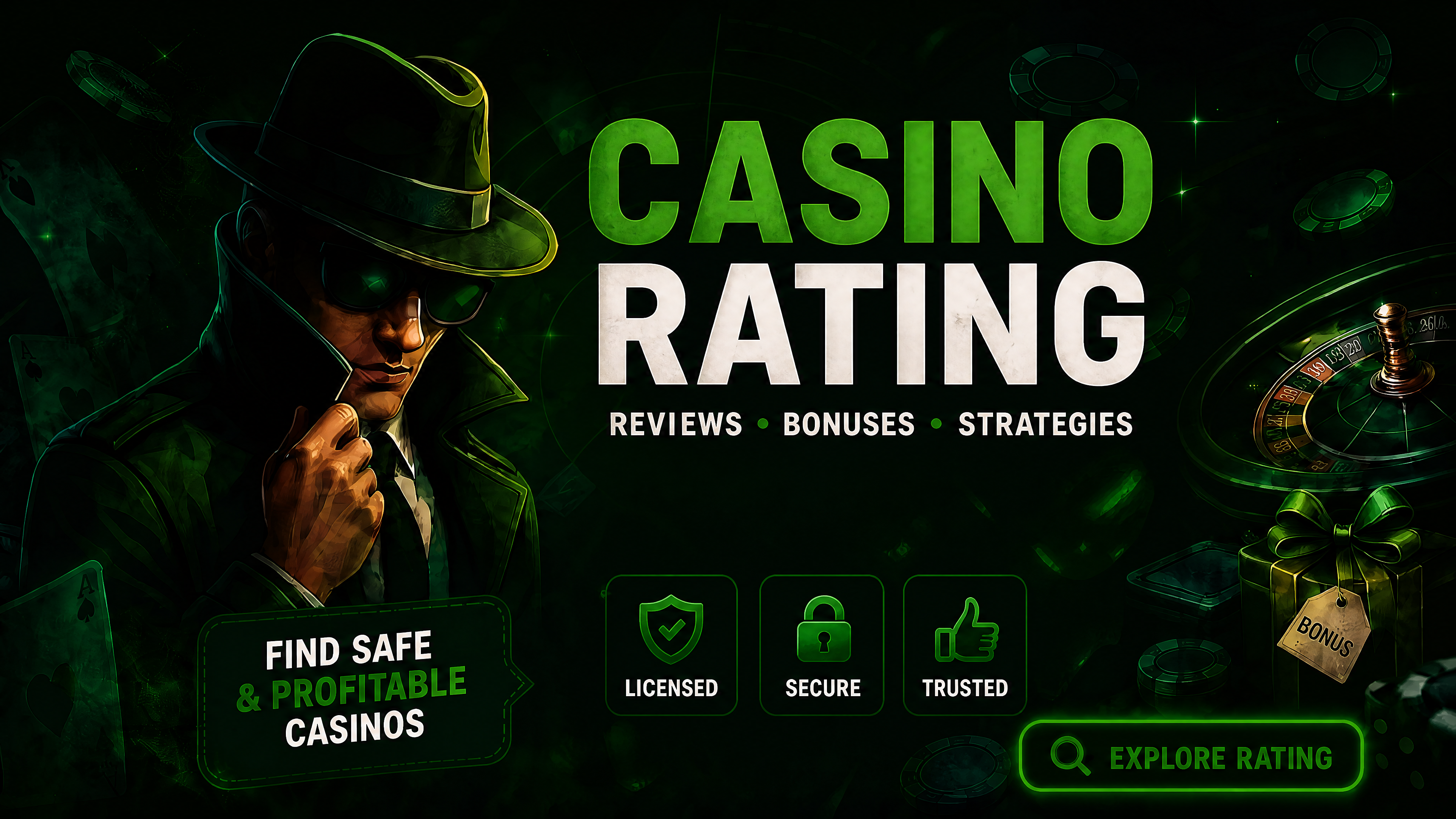 Clasificación de bonos de Spy-Casino
